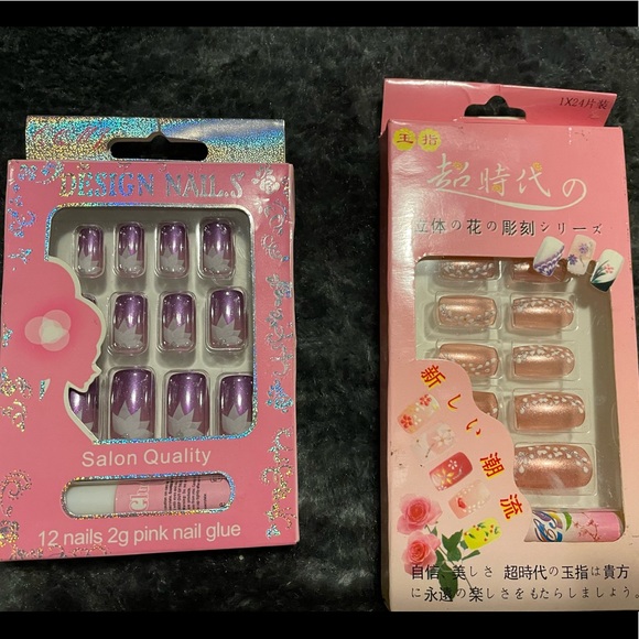 COPY - NWT🌸 Fake nails with designs $11 each 🦓 - Picture 7 of 9